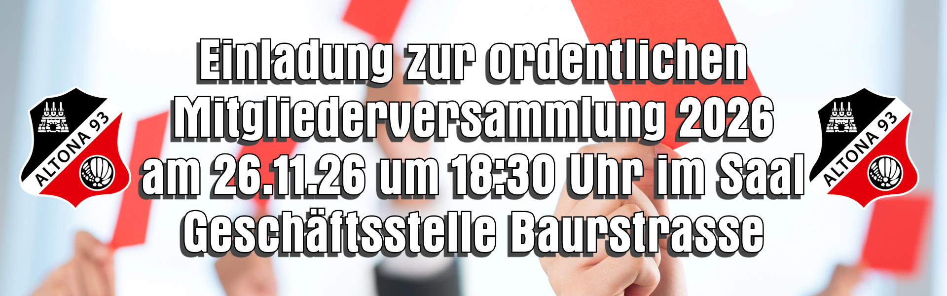 Einladung zur Mitgliederversammlung 2026